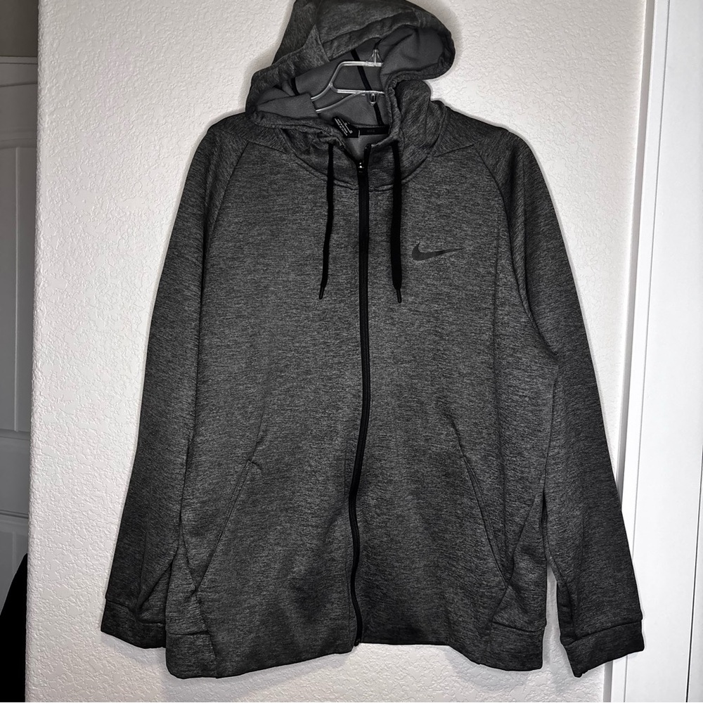 Nike Men's Dri Fit Charcoal Performance Jacket